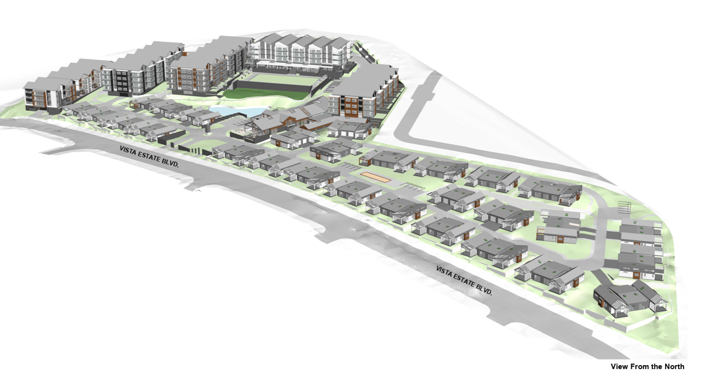 Photo: Flat Bush aerial / masterplan