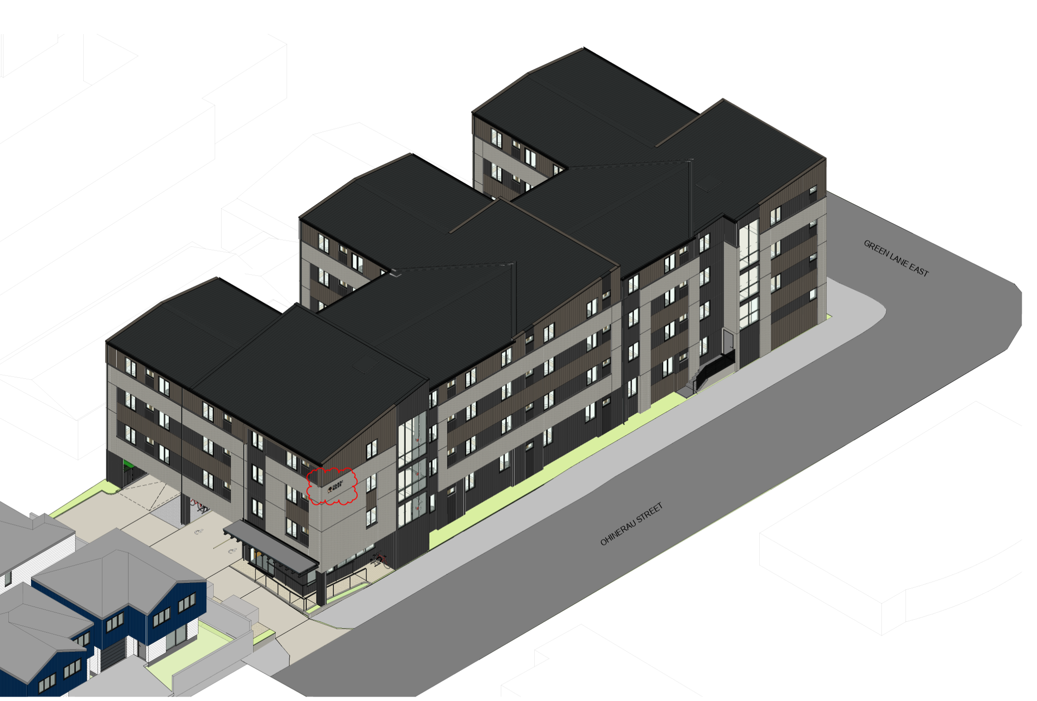 Photo: Remuera site / render